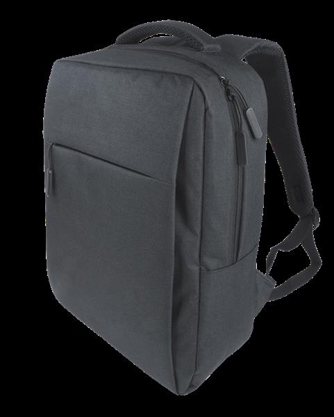Plecak na laptop 123912535 - szary - ciemny