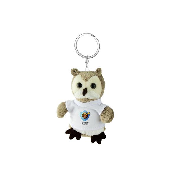 Pluszowa sowa, brelok | Cleverly - HE786-18
