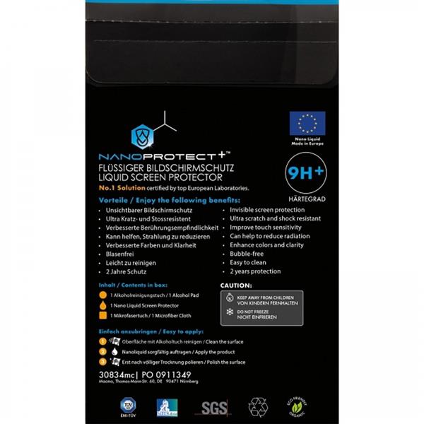 Płynne szkło na telefon HANNA - wielokolorowy