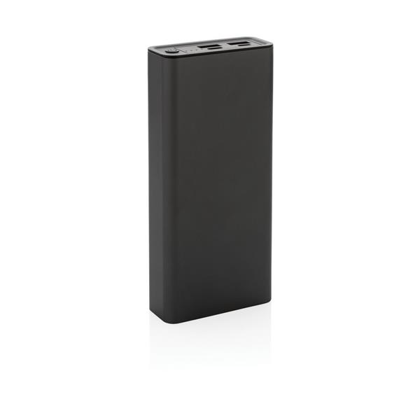 Power bank 20000 mAh Terra, aluminium z recyklingu - P322.632