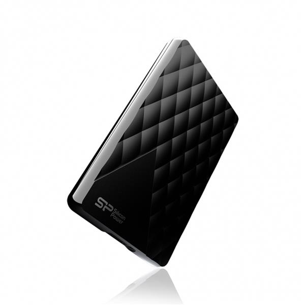 Przenośny dysk USB 3,0 Silicon Power Diamond D06 2TB, czarny