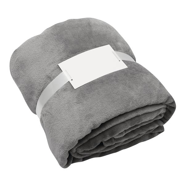 SNUGGLE DREAM - Przytulny koc. - szary