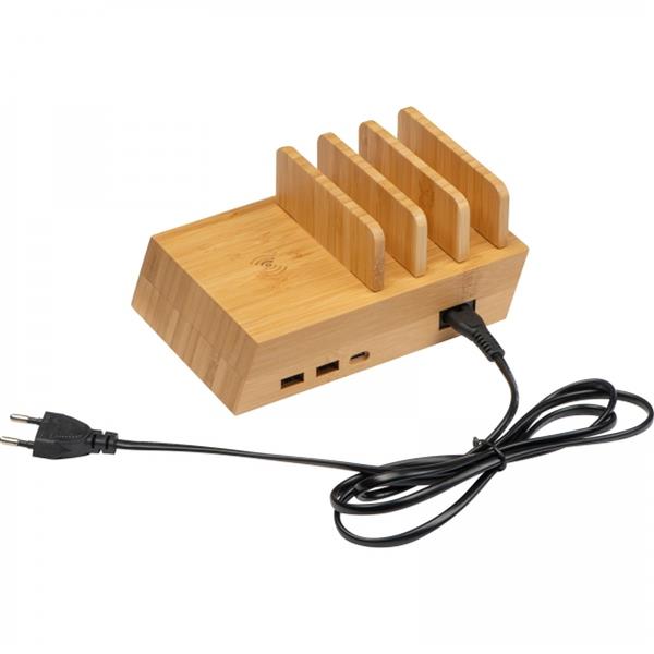 Stacja ładująca indukcyjna KENNETH - beżowy