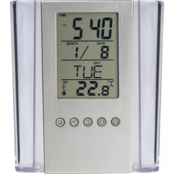 Stojak biurkowy wielofunkcyjny CrisMa MARKUS - przeźroczysty