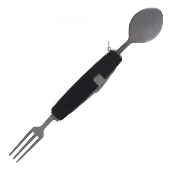 Sztućce kempingowe stalowe PAMPLONA