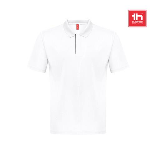 THC DYNAMIC WH. Męska techniczna koszulka polo