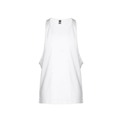 THC IBIZA WH. Męska bawełniana koszulka na ramiączka