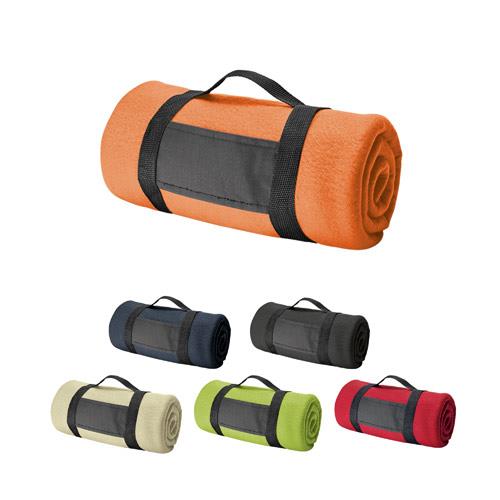 THORPE. Koc polarowy (180 g/m2) ze zdejmowanym uchwytem