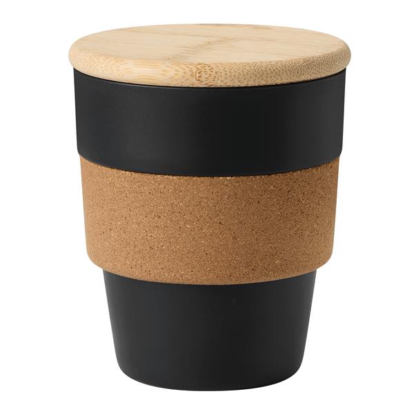 TRAVEL GRIP - Kubek podróżny - czarny