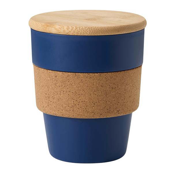 TRAVEL GRIP - Kubek podróżny - granatowy