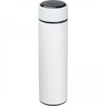 Termos z wyświetlaczem LED 450 ml WINSTON - biały