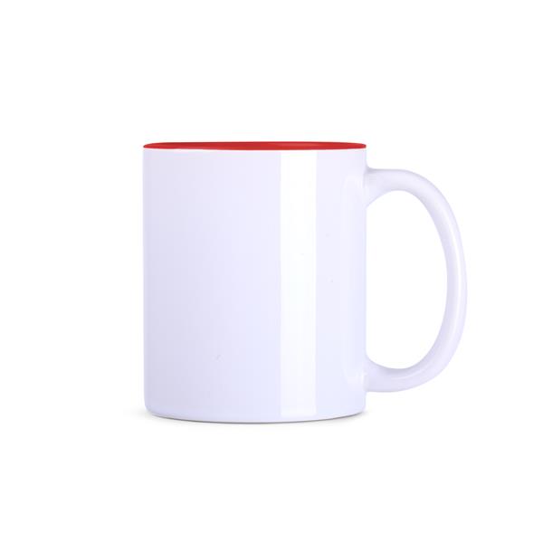 Tomek Art Solid 300ml biały/czerwony