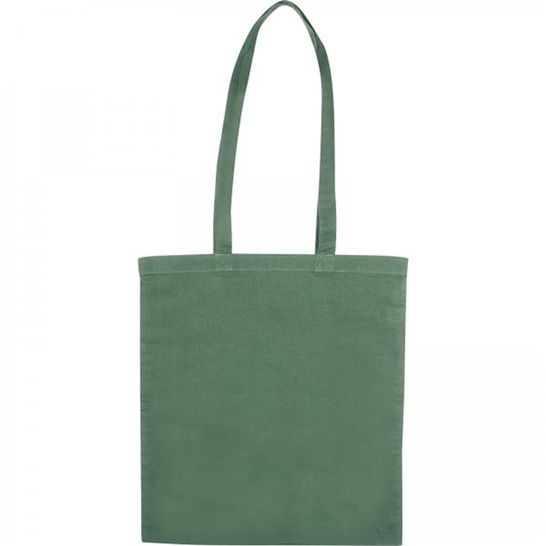 Torba bawełniana z długimi uszami 140 g/m2 LANCE - ciemnoszary