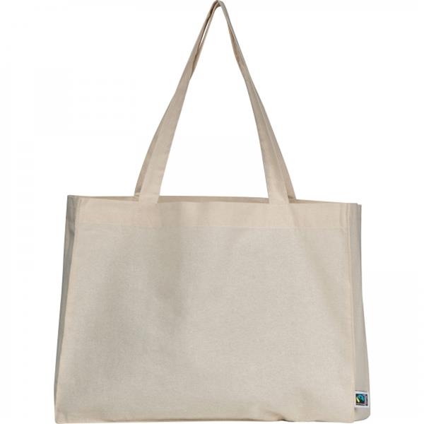 Torba bawełniana z długimi uszami 180 g/m2 DUSTIN - beżowy