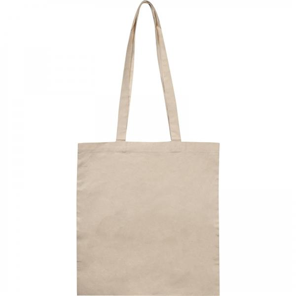 Torba bawełniana z długimi uszami 180 g/m2 GIULIA - beżowy