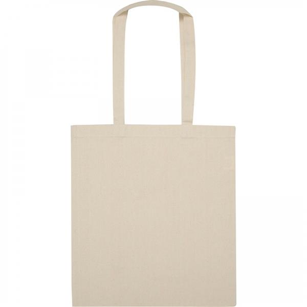Torba bawełniana z długimi uszami 220 g/m2 WERNER - beżowy