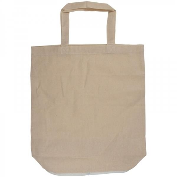 Torba bawełniana z krótkimi uszami składana 120 g/m2 FERRARA