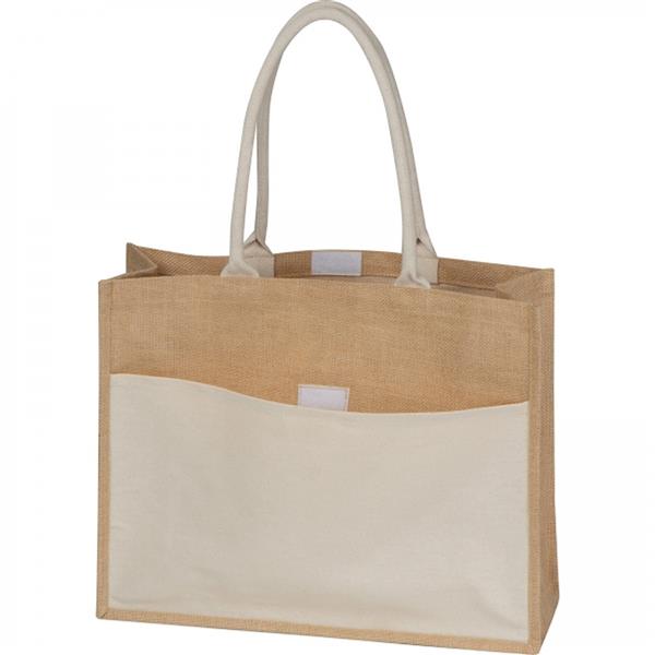 Torba z juty ANA - beżowy