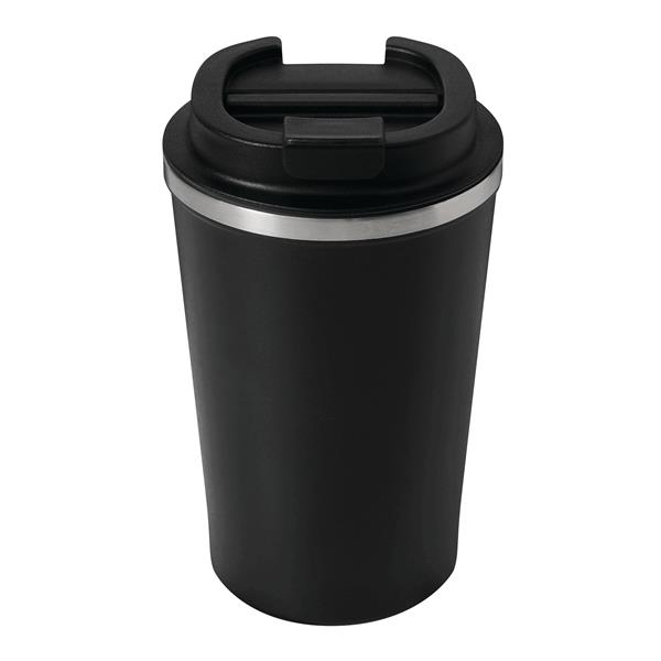 VELOMUG - Butelka termiczna z podwójną izolacją. - czarny