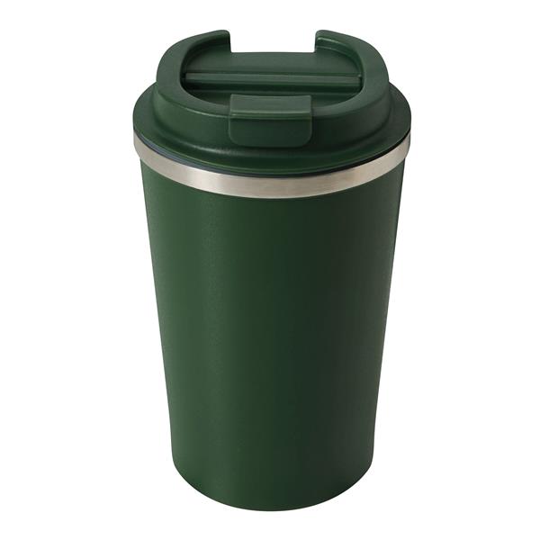 VELOMUG - Butelka termiczna z podwójną izolacją. - zielony wojskowy
