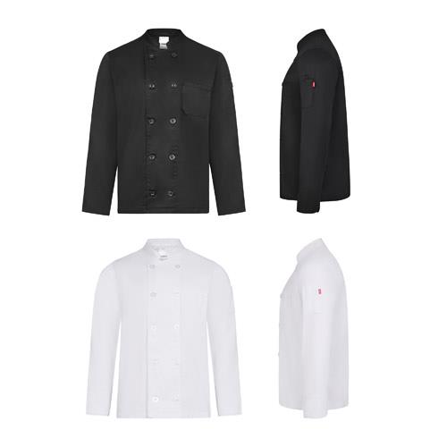 VL BACO. Koszula kucharza z długim rękawem (190 g/m2)