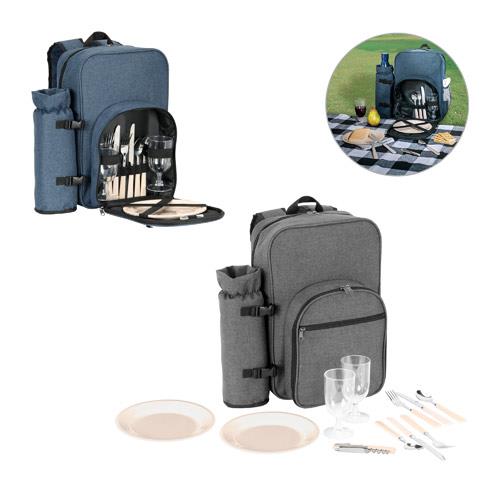 WHITSUNDAY. Plecak piknikowy z poliestru z recyklingu o wysokiej gęstości 600D