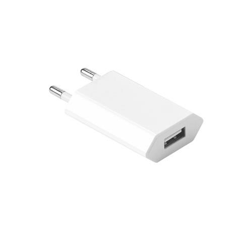 WOESE. Zasilacz USB-A 5W z ABS pochodzącego z recyklingu (100% rABS)