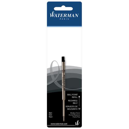 Waterman ballpoint pen refill (black ink)