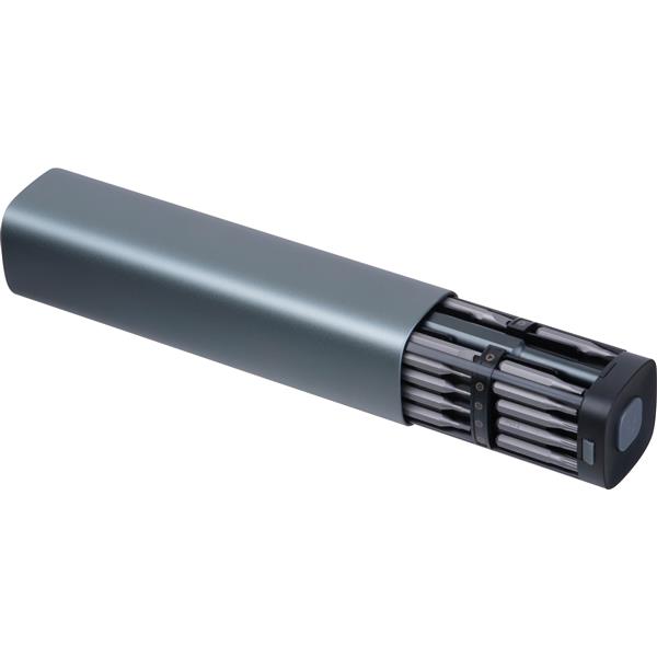 Zestaw bitów elementów CrisMa 45 STEVEN - ciemnoszary