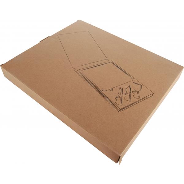 Zestaw do serów VIOLA - ciemnoszary