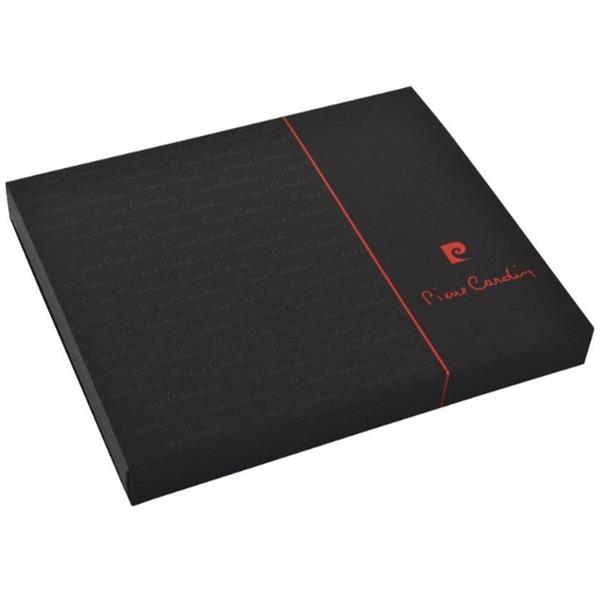 Zestaw etui na wizytówki i pióro kulkowe touch pen CONCORDE Pierre Cardin - czarny