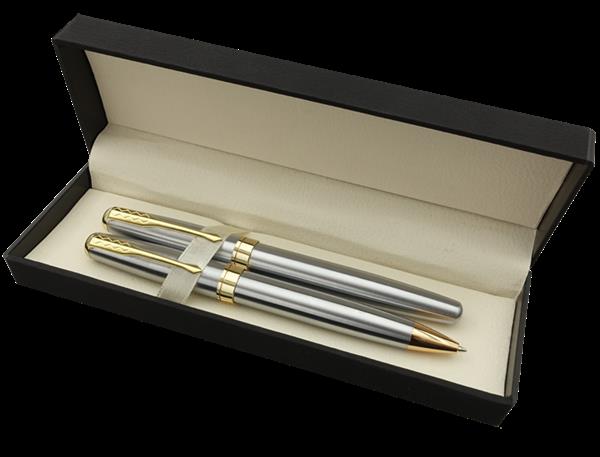 Zestaw piór WINDSOR 98003640 - srebrny