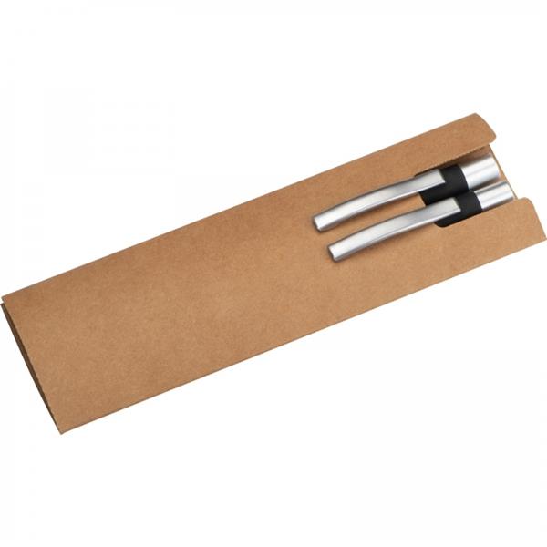 Zestaw piśmienny długopis i ołówek automatyczny IZABELA - czarny