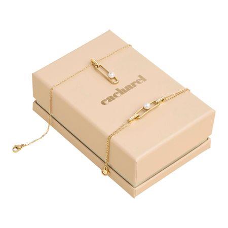 Zestaw upominkowy Cacharel bransoletka i naszyjnik CJB536E + CJC536E