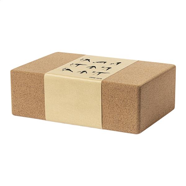 korkowy blok do yogi Svarga