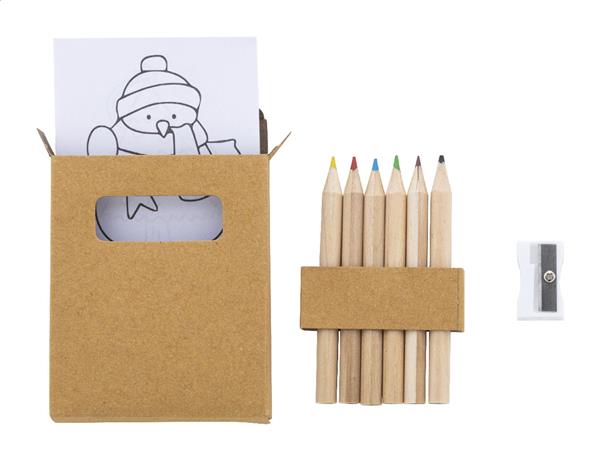 świąteczny zestaw do kolorowania Jolably