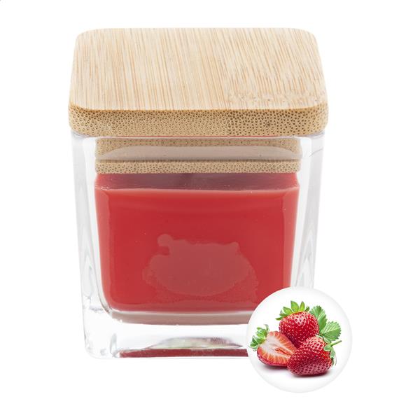 świeca, truskawka Cubama