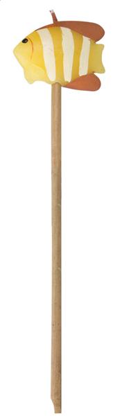 świeczka na bambusie Fish