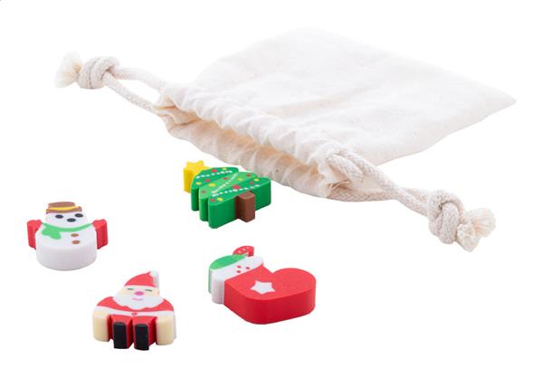 zestaw świątecznych gumek do ścierania / gumka Sommaroy