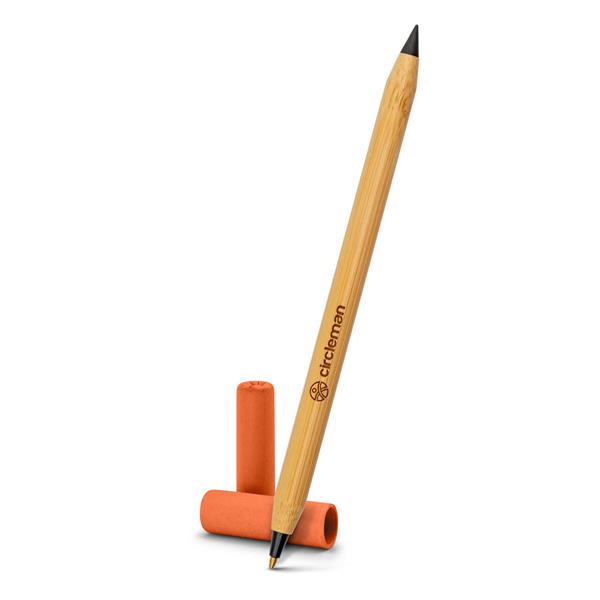 Bambusowy długopis 2 w 1, "wieczny" ołówek | Mikayla - V2244-07