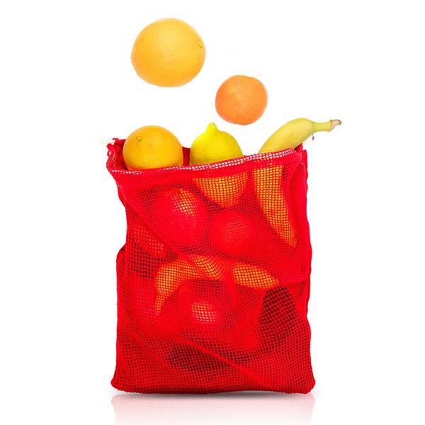 Bawełniany worek na owoce i warzywa, duży | Kelly - V0055-05