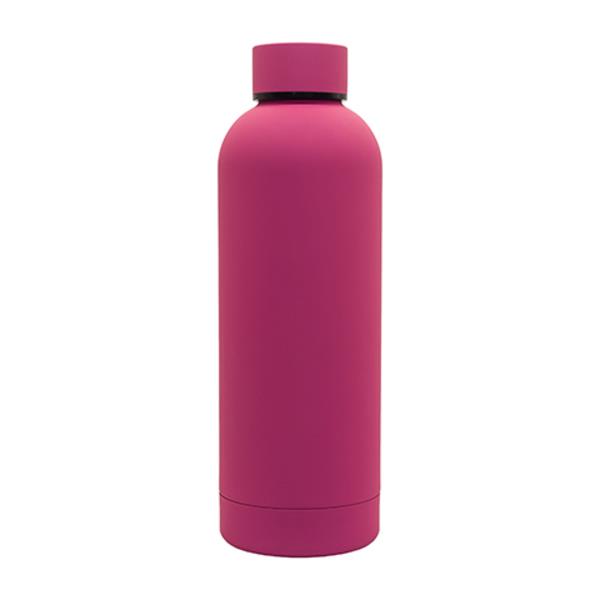 Butelka termiczna Mendoza 500 ml, magenta