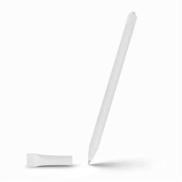 Długopis ze zrolowanego papieru z zatyczką | Debra - V1630-02