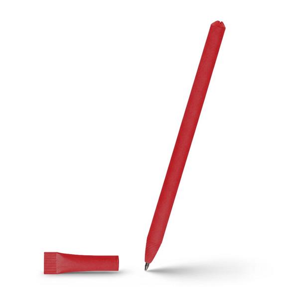 Długopis ze zrolowanego papieru z zatyczką | Debra - V1630-05