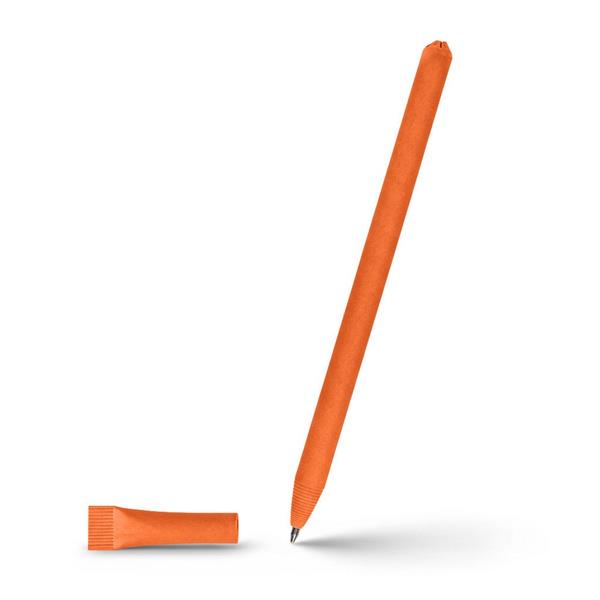 Długopis ze zrolowanego papieru z zatyczką | Debra - V1630-07