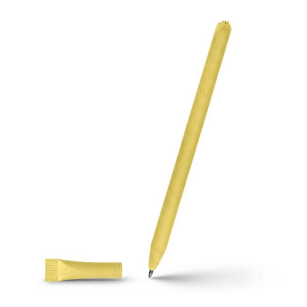 Długopis ze zrolowanego papieru z zatyczką | Debra - V1630-08