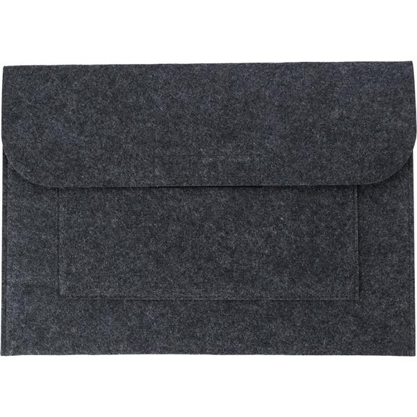 Etui na laptopa z filcu RPET, teczka na dokumenty - V1254-15