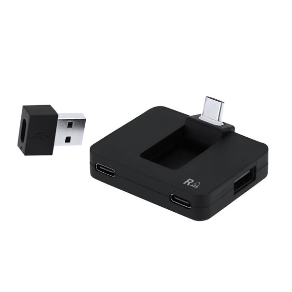 Hub USB 2.0 i USB-C z RABS - VA605-03