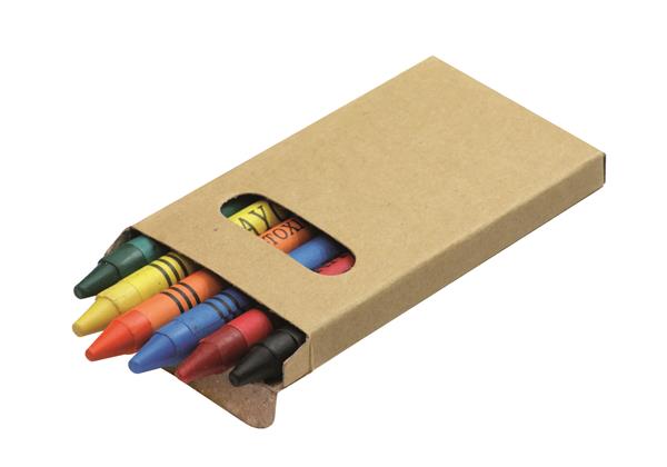 Kredki świecowe 6 szt. PICTA