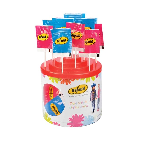 LIZAKI OWOCOWE W TUBIE Z EKSPOZYTOREM